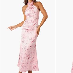 Petal & Pup Pink Floral Maxi Dress